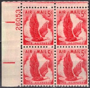 C50, PB-4 #26053U/L. \Eagle in Flight\ MNH .5 cent