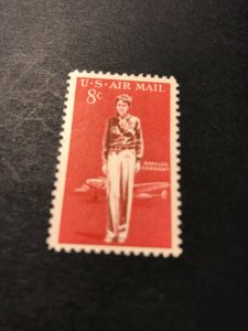 Scott C68- MNH- Amelia Earhart, Lockheed Electra- 8c 1963- unused mint AIRMAIL