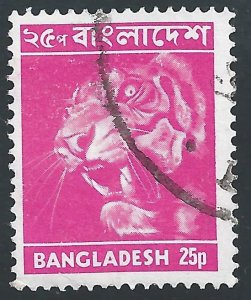 Bangladesh #98 25p Tiger