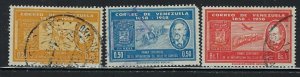 Venezuela 740-42 Used 1959 issues (fe6737)