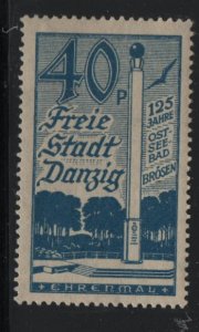 DANZIG  218    MINT HINGED