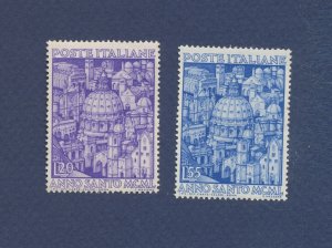 ITALY - Scott 535-536 - VF MNH -