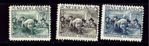 Netherlands B41-43 Used 1930 set