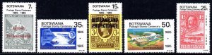 Botswana - 1985 Centenary of Bechuanaland Stamps Set MNH** SG 577-581