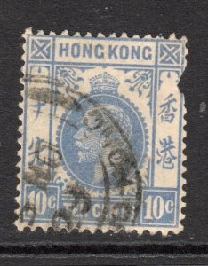 Hong Kong Scott# 137  used   single Damaged