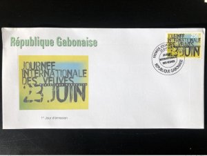 Gabon 2011 Mi. 1705 FDC International Widows' Day widowed RARE!