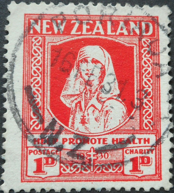 New Zealand 1930 1d Health (Promote Health) SG 545 used