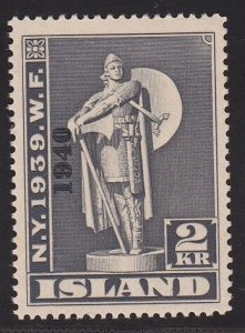 Iceland 235  VF-NH scott cv $ 220 ! see pic !