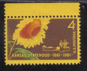 1183 - .04 Kansas Statehood mnh f-vf.