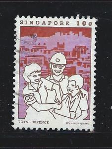 Singapore #448d Used Total Defense 