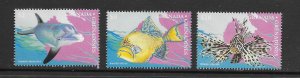FISH - GRENADA GRENADINES #1955-57   MNH