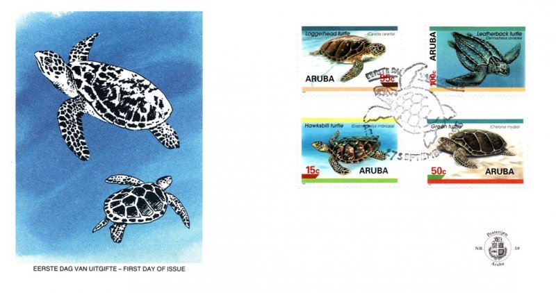 Aruba, Worldwide First Day Cover