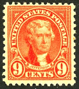 U.S. #641 MINT OG LH