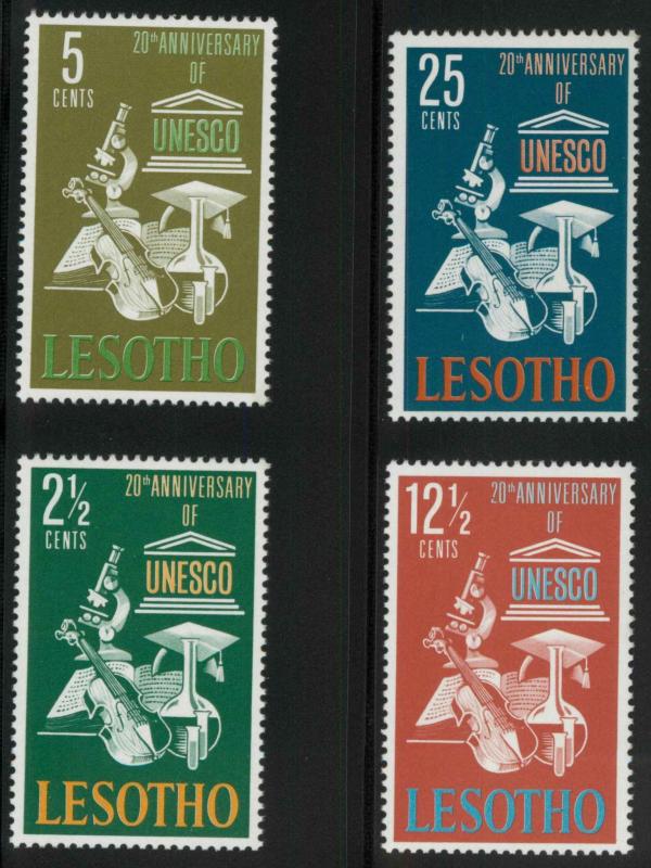 Lesotho 21-24 Mint VF NH