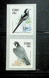 IRELAND Sc 1515a NH ISSUE OF 2003 - COIL PAIR - BIRDS. Sc$4.25