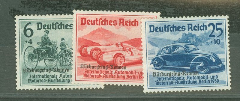 Germany #B141-3  Single (Complete Set)