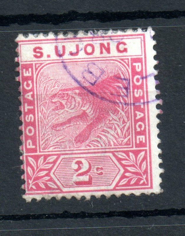 Malaya Sungei Ujong 1891 2c rose fine used SG#50 WS14264