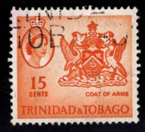 Trinidad  & Tobago Scott 116 Used Coat of Arms stamp  typical cancels