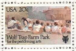 1982 sheet, Wolf Trap Farm Park, Sc#2018