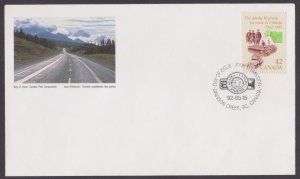 CANADA - 1992 ALASKA HIGHWAY ROAD - FDC