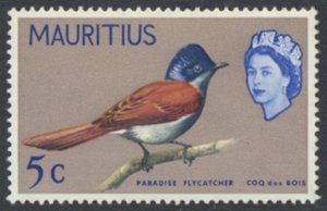 Mauritius SC# 279MLH (confirmed wmk upright) Birdssee details/scans 