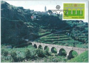 68877 - PORTUGAL Madeira - Postal History - MAXIMUM CARD 1984 EUROPE-