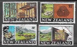 New Zealand #417-420 Used