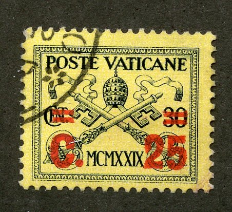 Vatican City, Scott #14, Used