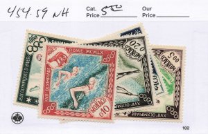 MONACO  454-59   MNH