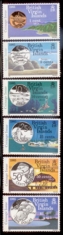 Virgin Islands 1985 SC# 484-9 MNH-OG E48