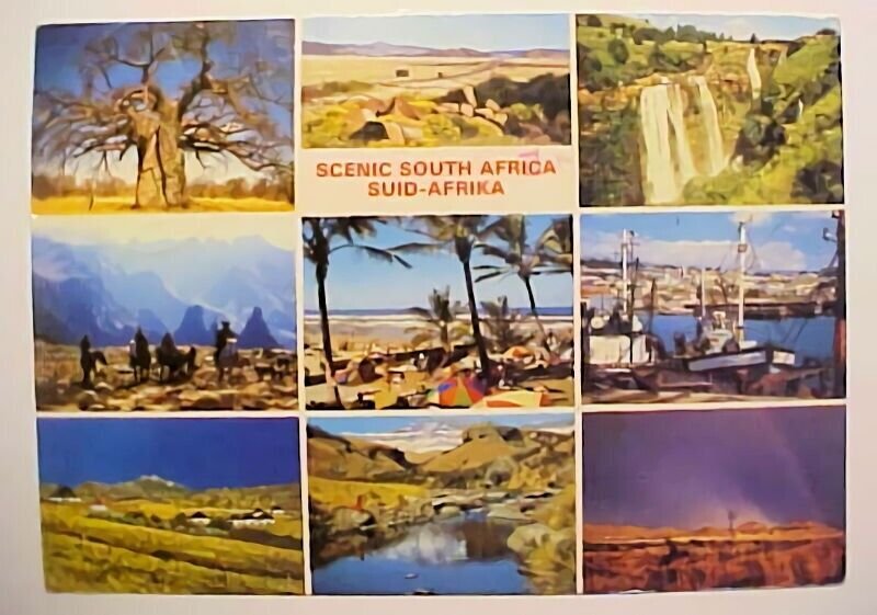 SOUTH AFRICA TRANSKEI 1982 PICTURE CARD TO US