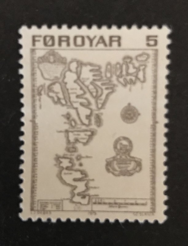 Faroe Islands 1975 #7 MH 0gum