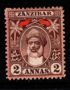 ZANZIBAR SG191 1899 2a RED-BROWN MTD MINT