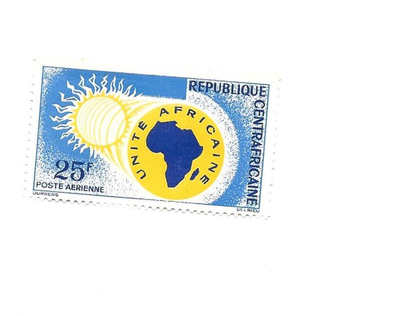 Central African Republic 1963 - M - Scott #C11 *