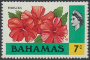 Bahamas  SC# 319  MVLH  Flower  see details & scans