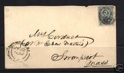 Canada #5b VF Used On Cover