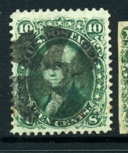 Scott 68 Washington Used Stamp with PF Certificate (Stock 68-32) 