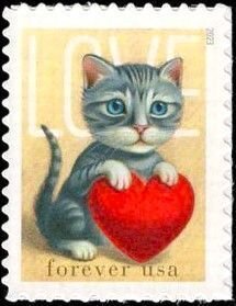 U.S.#5745 Love Kitten 63c FE Single, MNH.