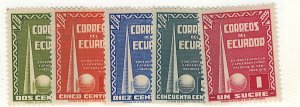 Ecuador Scott 388-393 MNH! 