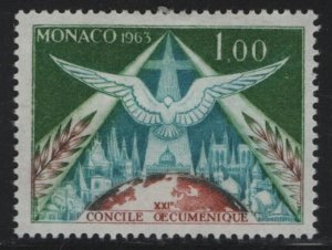 MONACO, 543, mint hinged SET