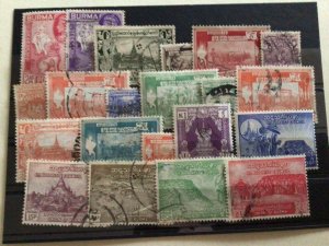 Burma  mounted mint & used  stamps A11524