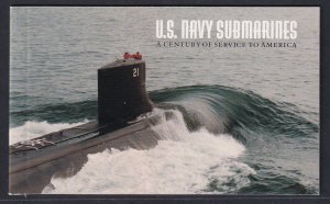 US BK279 Submarines Booklet MNH VF