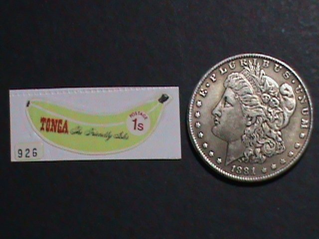 ​TONGA-1978-SC#508- LOVELY BANANA DIE CUT MNH VERY FINE, LAST ONE