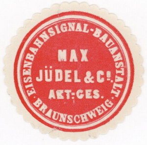 (I.B) Germany Railway : Company Letter Seal (Brunswick)