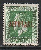 1920 Aitutaki - Sc 19 - MH VF - 1 single - New Zealand overprint