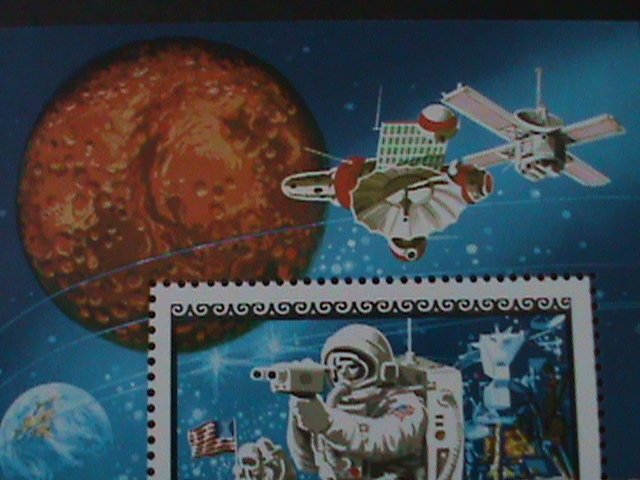 ​MONGOLIA-1979-SC#C128- APOLLO II-MOON LANDING 10TH ANNIV:-MNH S/S VF LAST ONE