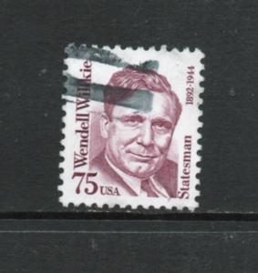Scott # 2192  used  Wendell  Willkie