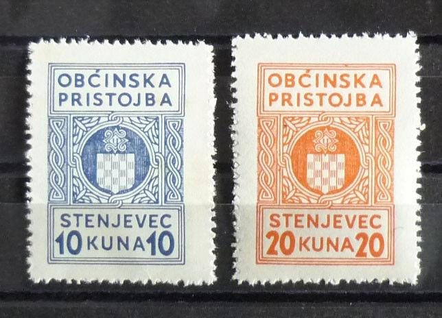 WWII CROATIA - NDH - REVENUE STAMPS! kroatien yugoslavia J2