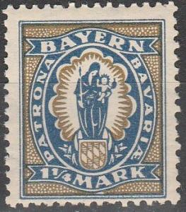 Bavaria #248 MNH F-VF  (V543)