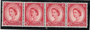 S52 2½d Wilding Edward Crown with Dr Blade flaw UNMOUNTED MINT 